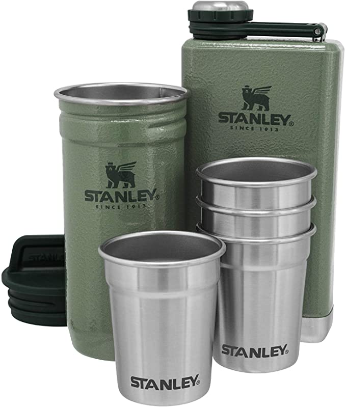 Stanley - Adventure Pre-Party Shot Glass + Flask Set