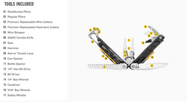 Leatherman-signal aqua tool outil multifonctions outdoor
