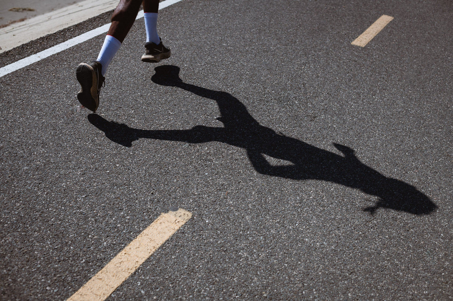 Near Earth - The Distance Running Socks - white - Chaussettes running unisexe