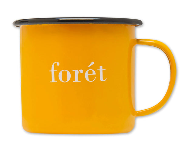 Forét - Bean Enamel Mug - yellow