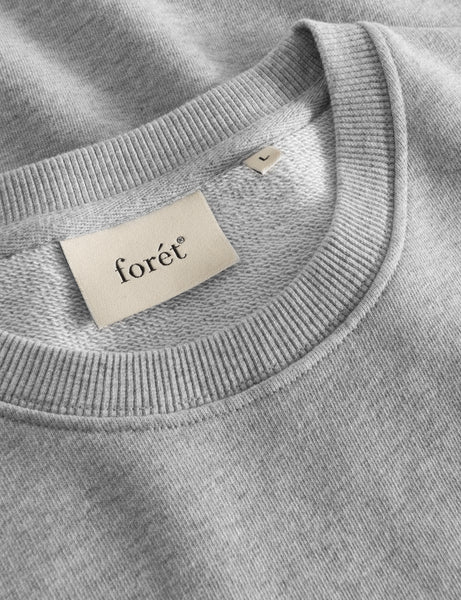 Forét - Tide Sweatshirt - light grey melange