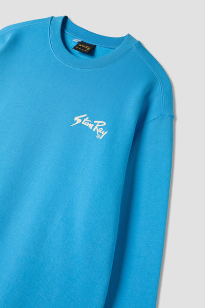 Stan Ray - Stan Crew Sweatshirt - gulf blue / natural