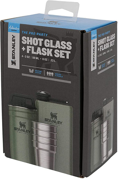 Stanley - Adventure Pre-Party Shot Glass + Flask Set
