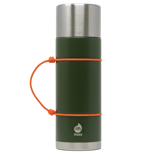 mizu D10 vacuum insulated bottle army green bouteille isotherme