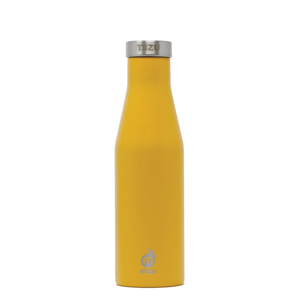 Mizu s4 insulated bottle harvest gold bouteille isotherme gourde
