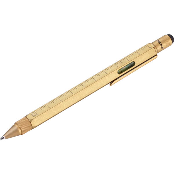Troika - Construction Pen - antique brass