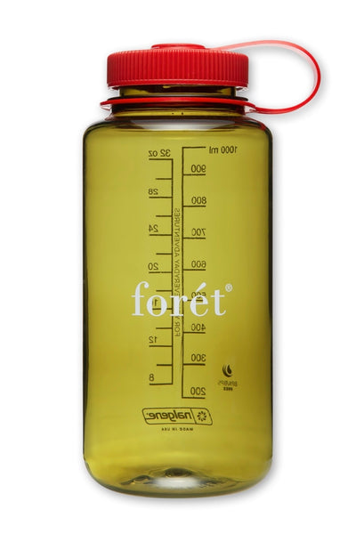 Nalgene X Forét - 32oz (1L) wide mouth bottle « olive »