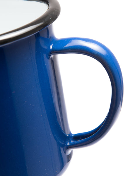 Forét - Bean Enamel Mug - blue