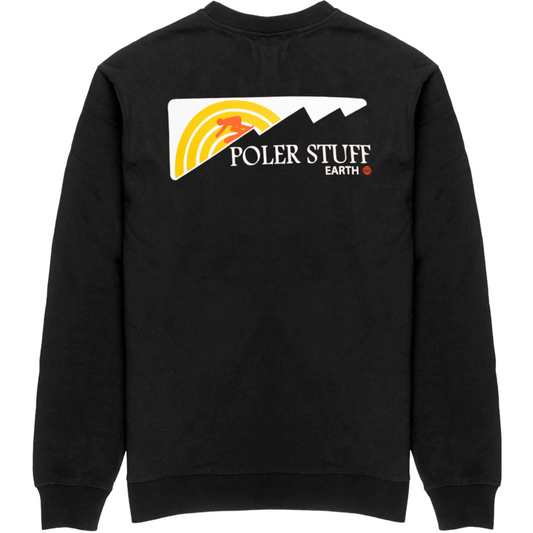 Poler - Downhill Crew Sweatshirt - black